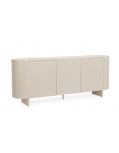 Adris Skænk Med Skabe Mdf Stål Keramik H81 B200 D45 Beige