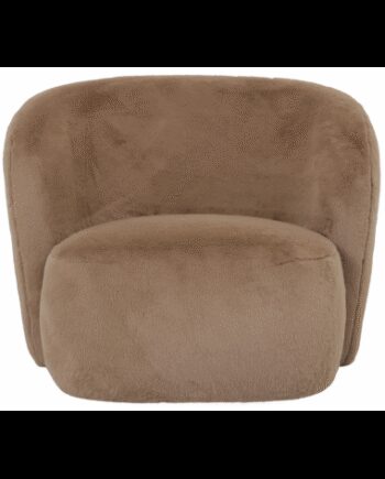 Aphrodite Lænestol Fake Fur B88 Mocca