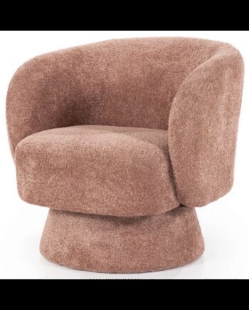 Balou Lænestol Polyester H77 Terracotta