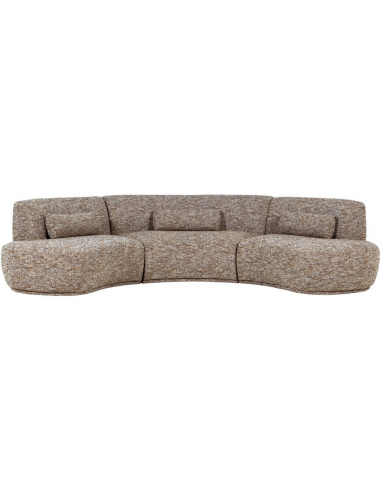Batavier Buet Sofa Polyester 320 176 Meleret Lysebrun