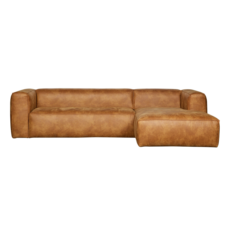 Bean Hjørnesofa Højrevendt Cognac