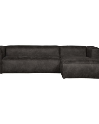 Bean Hjørnesofa Højrevendt Sort