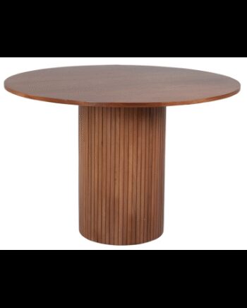 Bianca Spisebord Mdf Finr H75 ø110 Brun