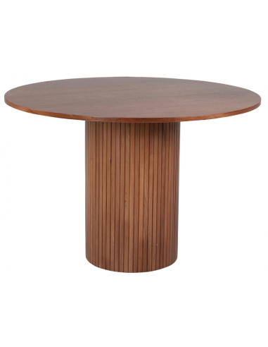 Bianca Spisebord Mdf Finr H75 ø110 Brun