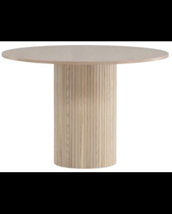 Bianca Spisebord Mdf Finr H75 ø110 Hvidtet