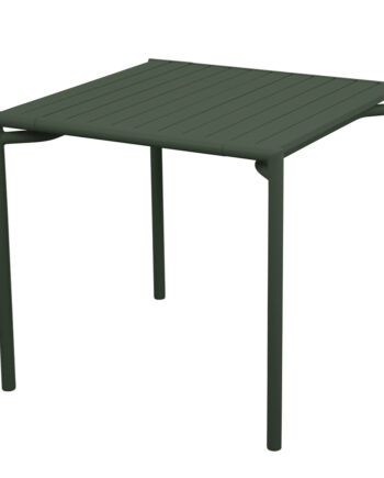 Bliss Spisebord 81x81 Grøn Alu Udstillingsmodel