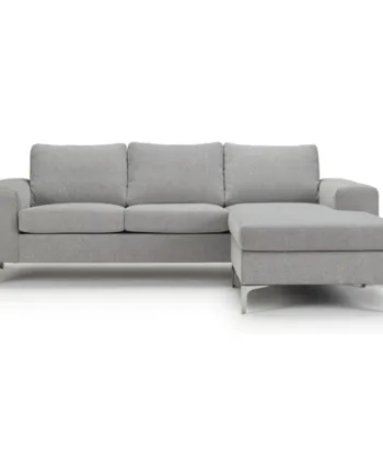 Boston Personers Sofa Med Chaiselong  Grå Stof