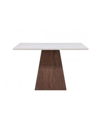 Cal Spisebord Mdf H75 B120 D120 Mørkebrun Lysegrå
