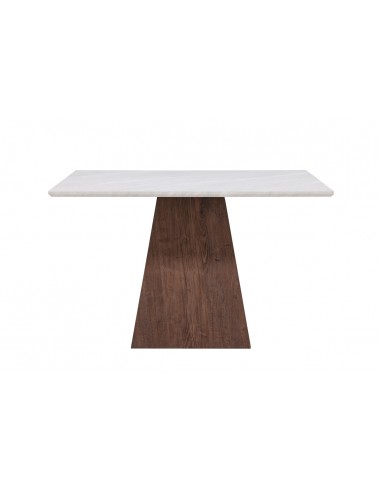 Cal Spisebord Mdf H75 B120 D120 Mørkebrun Lysegrå