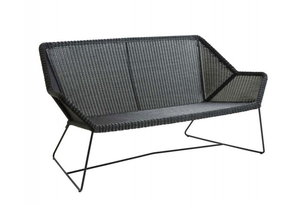 Cane Line Breeze Pers Sofa Black