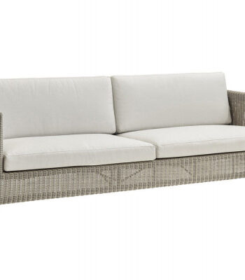 Cane Line Connect Pers Sofa Hynder Taupe White