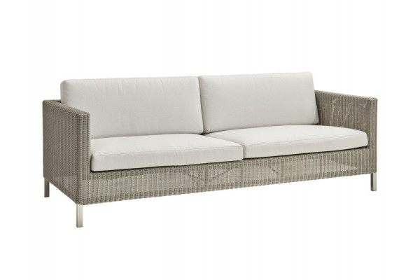 Cane Line Connect Pers Sofa Hynder Taupe White
