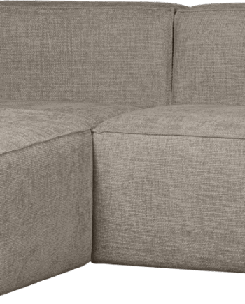 Chaiselong Sofa Woood Bean Venstrevendt Travertin Polyester 254x178
