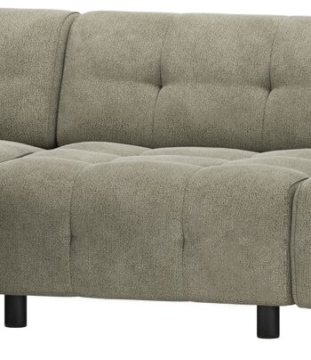 Chaiselong Sofa Woood Louis Venstrevendt Grøn Chenille 334