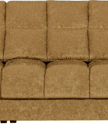 Chaiselong Sofa Woood Second Date Venstrevendt Guld Polyesterstof Loungesofa