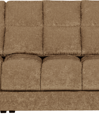 Chaiselong Sofa Woood Second Date Venstrevendt Sand Polyester