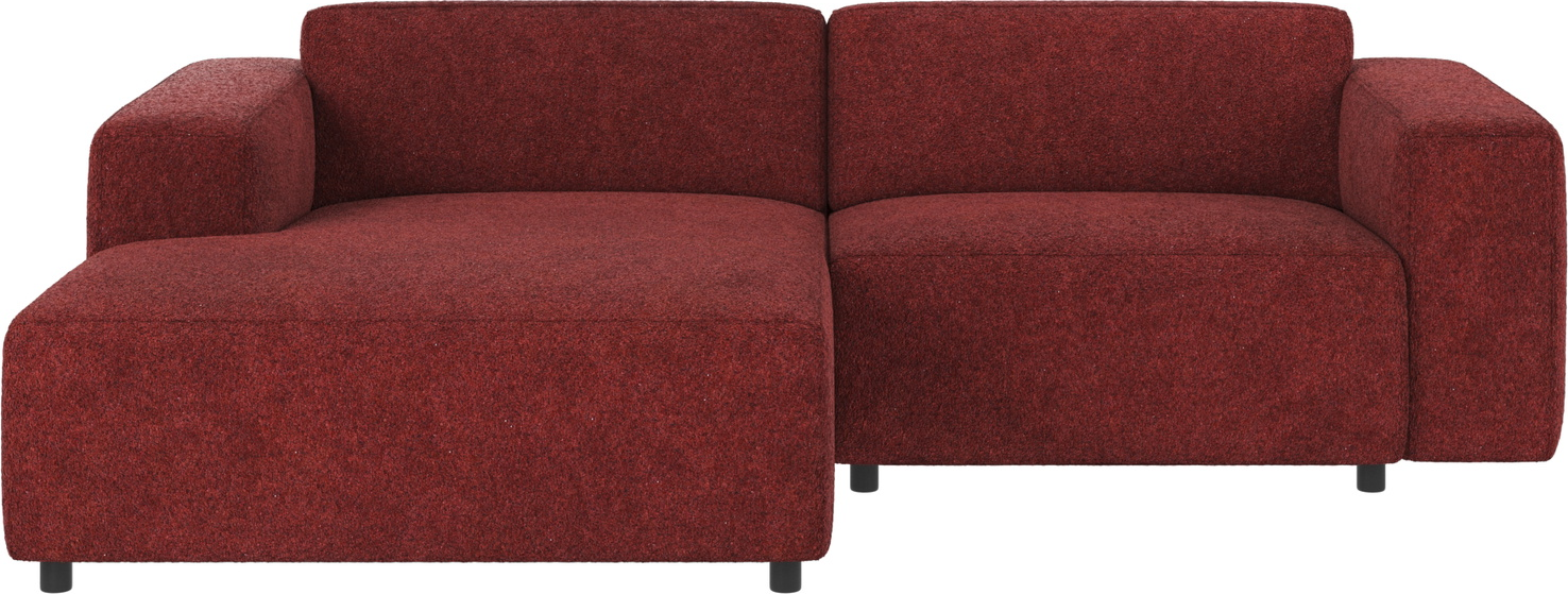Chaiselongsofa Rowico Willard Anna Rød Venstrevendt Sofa 234161