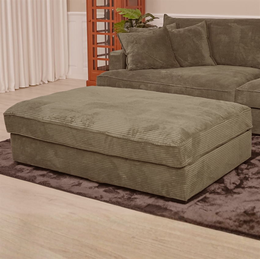 Chelsey Flamingo Fløjl Flydersofa Personers Sofa