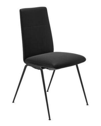 Chili Spisestol Lav Ryg Skarp Pris D300 Sort Pal Sort