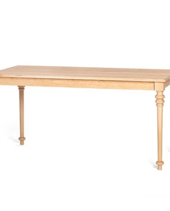 Classico Spisebord Med Udtræk Olieret Egetræ Flere Størrelser 75x120