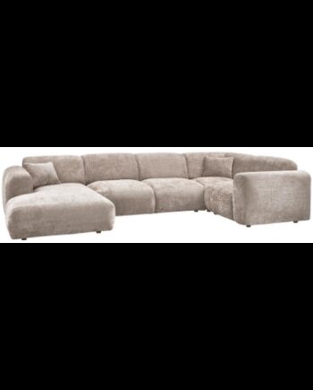 Cloud Højrevendt Sofa Chenille 345 198 Natur