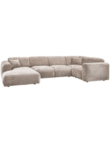 Cloud Højrevendt Sofa Chenille 345 198 Natur
