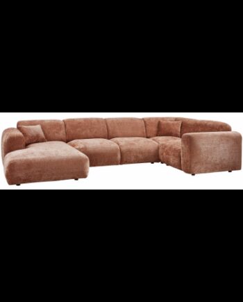 Cloud Højrevendt Sofa Chenille 345 198 Terracotta