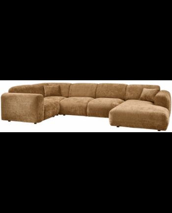 Cloud Venstrevendt Sofa Chenille 345 198 Honninggul