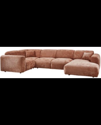 Cloud Venstrevendt Sofa Chenille 345 198 Terracotta