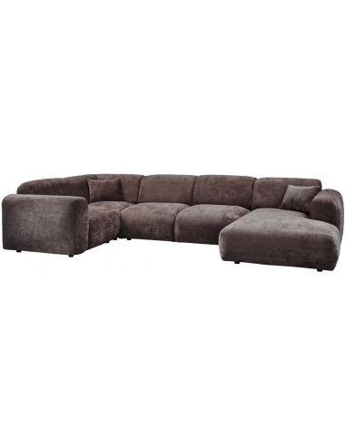 Cloud Venstrevendt Sofa Chenille 345 198 Varm Brun