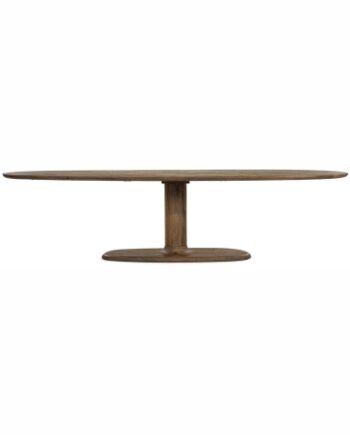 Coco Ovalt Spisebord Mangotræ 300 110 Lysebrun
