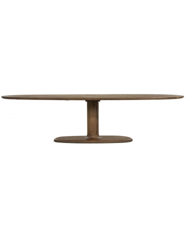 Coco Ovalt Spisebord Mangotræ 300 110 Lysebrun