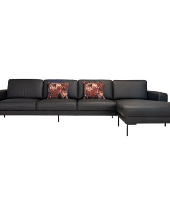 Construct Sofa Sort Læder