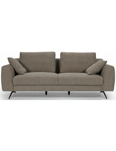 Detro Personers Sofa Metal Polyester B217 Sort Brun