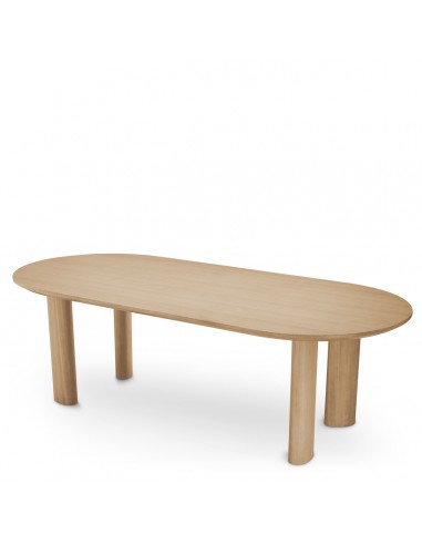 Eichholtz Mogador Ovalt Spisebord Egetræsfinr 244 109
