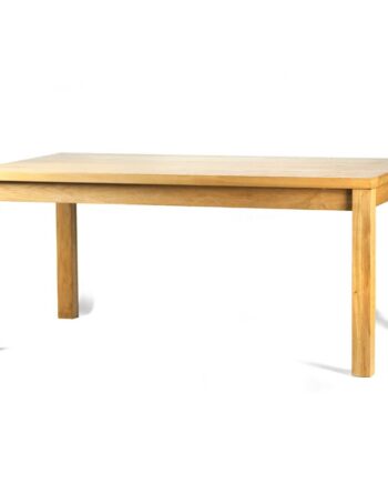 Farmhouse Spisebord Massiv Egetræ Flere Størrelser 75x120