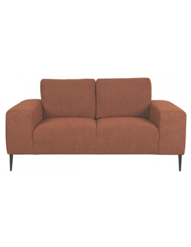 Ferraro Personers Sofa Metal Boucl Polyester 172 Sort Rust