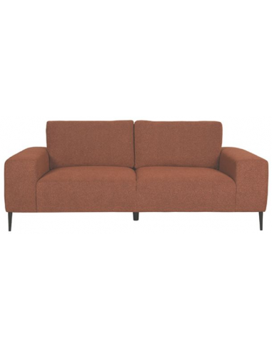 Ferraro Personers Sofa Metal Boucl Polyester 212 Sort Rust