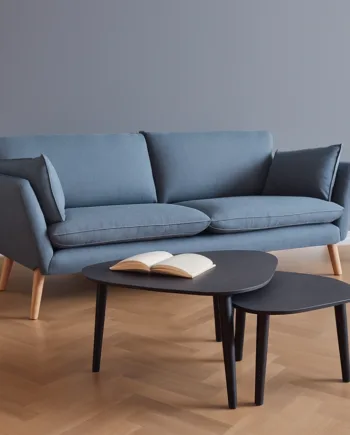 Freja Pers Sofa  Blå Stof