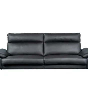 Grandiosa Sofa  Personers Sofa  Sort Læder