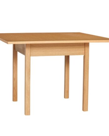 Hbsch Geo Spisebord Egetræ Mdf 110x110x75
