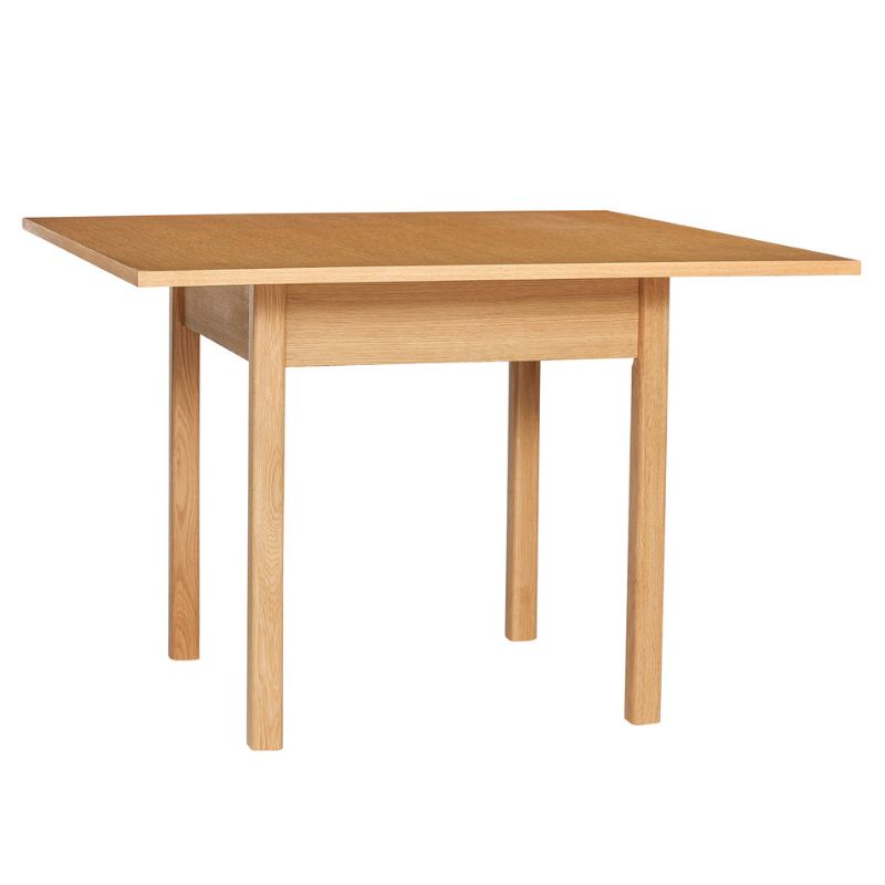 Hbsch Geo Spisebord Egetræ Mdf 110x110x75