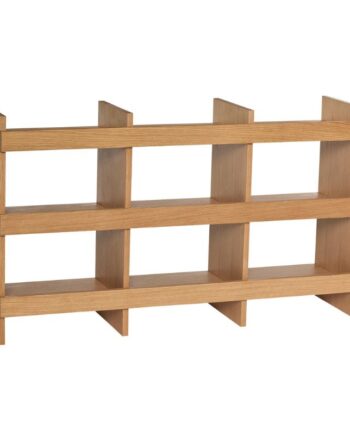 Hbsch Momentum Reol Egetræsfiner Mdf 120x31x70