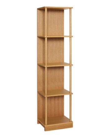 Hbsch Noblesse Reol Egetræ Mdf 43x37x180