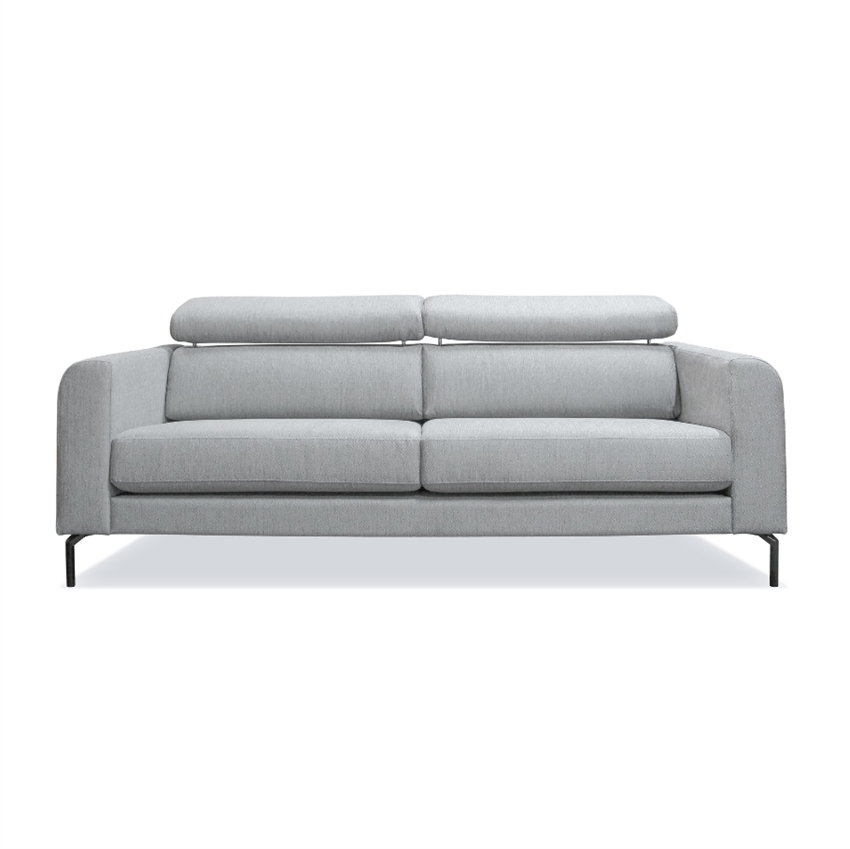 Helsinge Personers Sofa Lysegrå Stof