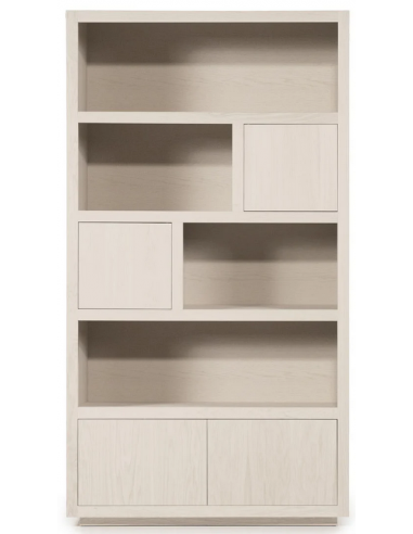 Helsinki Vitrineskab Egetræ H220 B120 Taupe