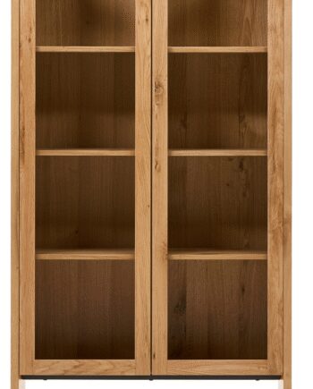Highboard Kommode Kave Home Alguema Skænk Med Push Open Justerbare Hylder Natur