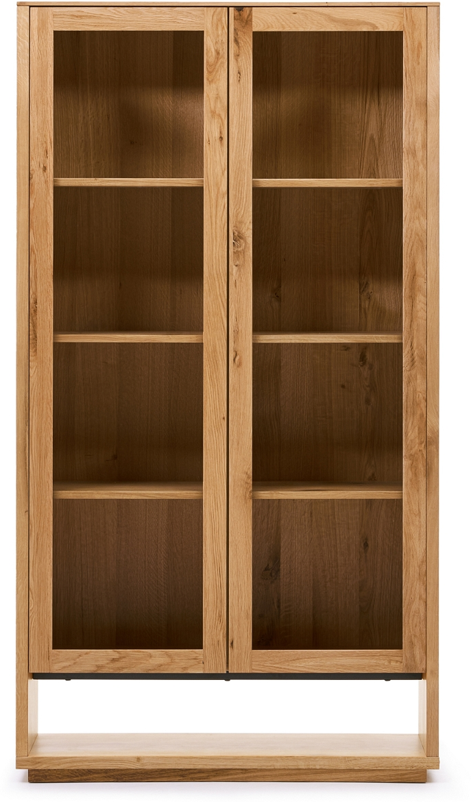 Highboard Kommode Kave Home Alguema Skænk Med Push Open Justerbare Hylder Natur
