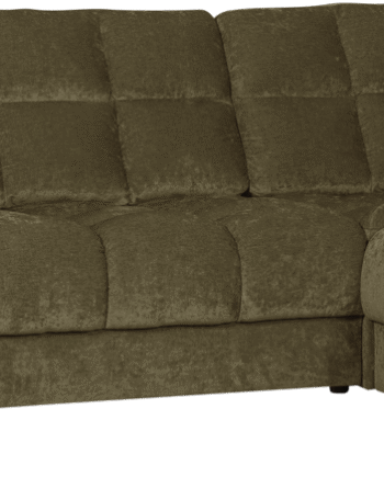 Hjørnelounge Sofa Højrevendt Woood Second Date Grøn Polyester 78x212x316