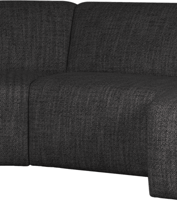 Hjørnesofa Avelon Fra Woood Antracit Modulopbygget Formet Sofa Slidstærk Polyester 315x205